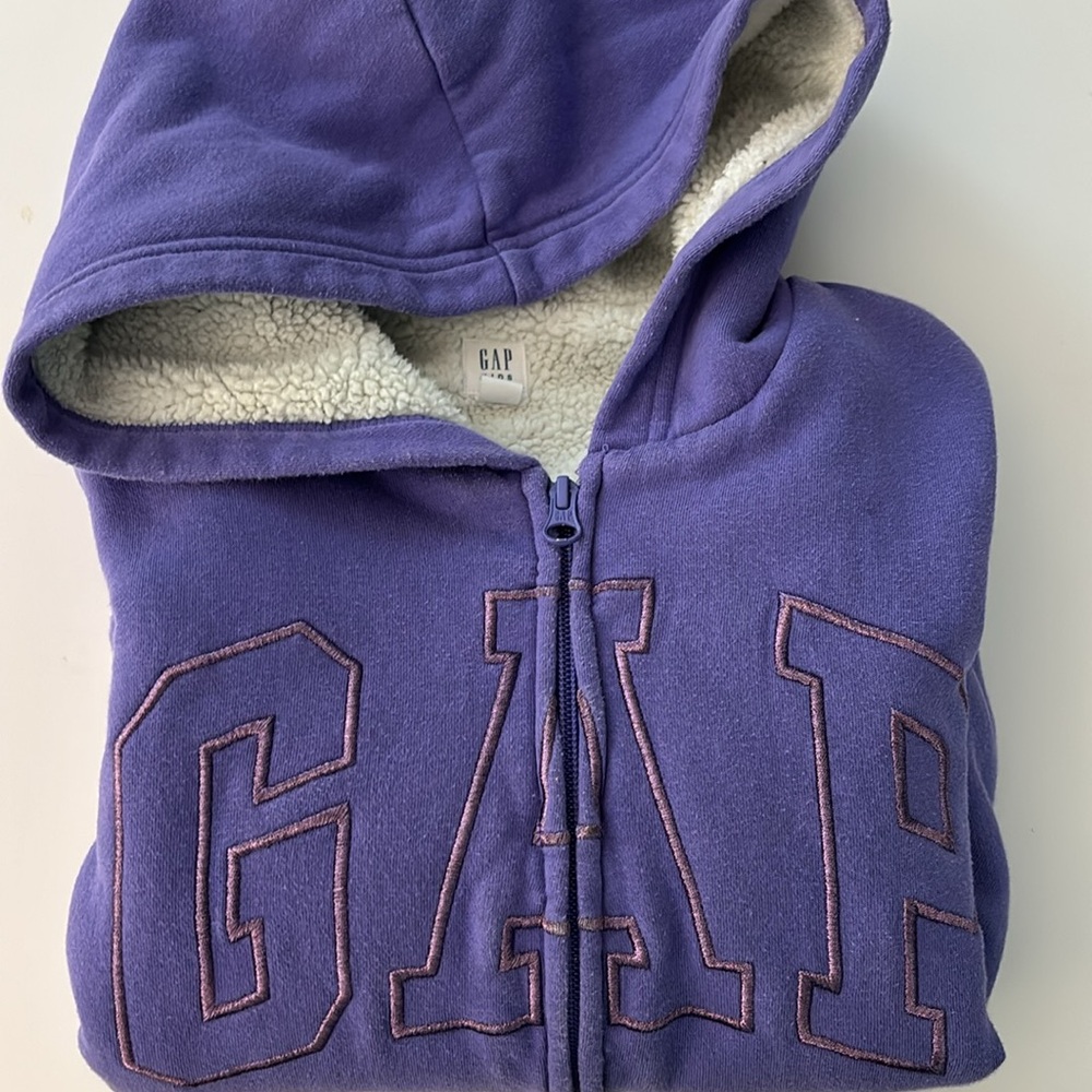 Gap Kids Sherpa Lined Hoodie - Picture 1 of 6